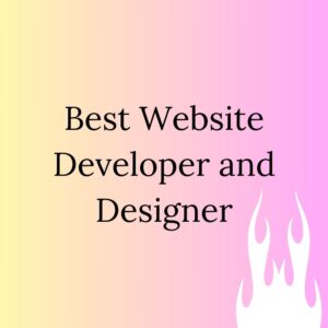 Web Designer And Developer Best Digital Marketing Consultant